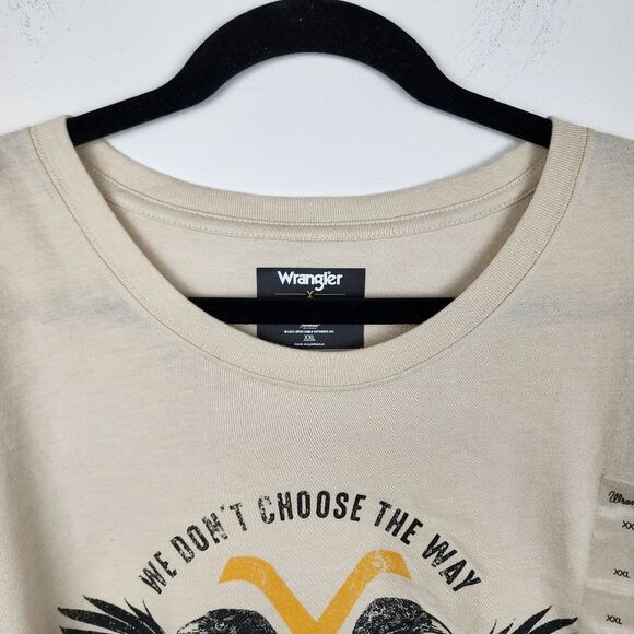 Wrangler Yellowstone Crop Top Long Sleeve Size XXL - Picture 9 of 13